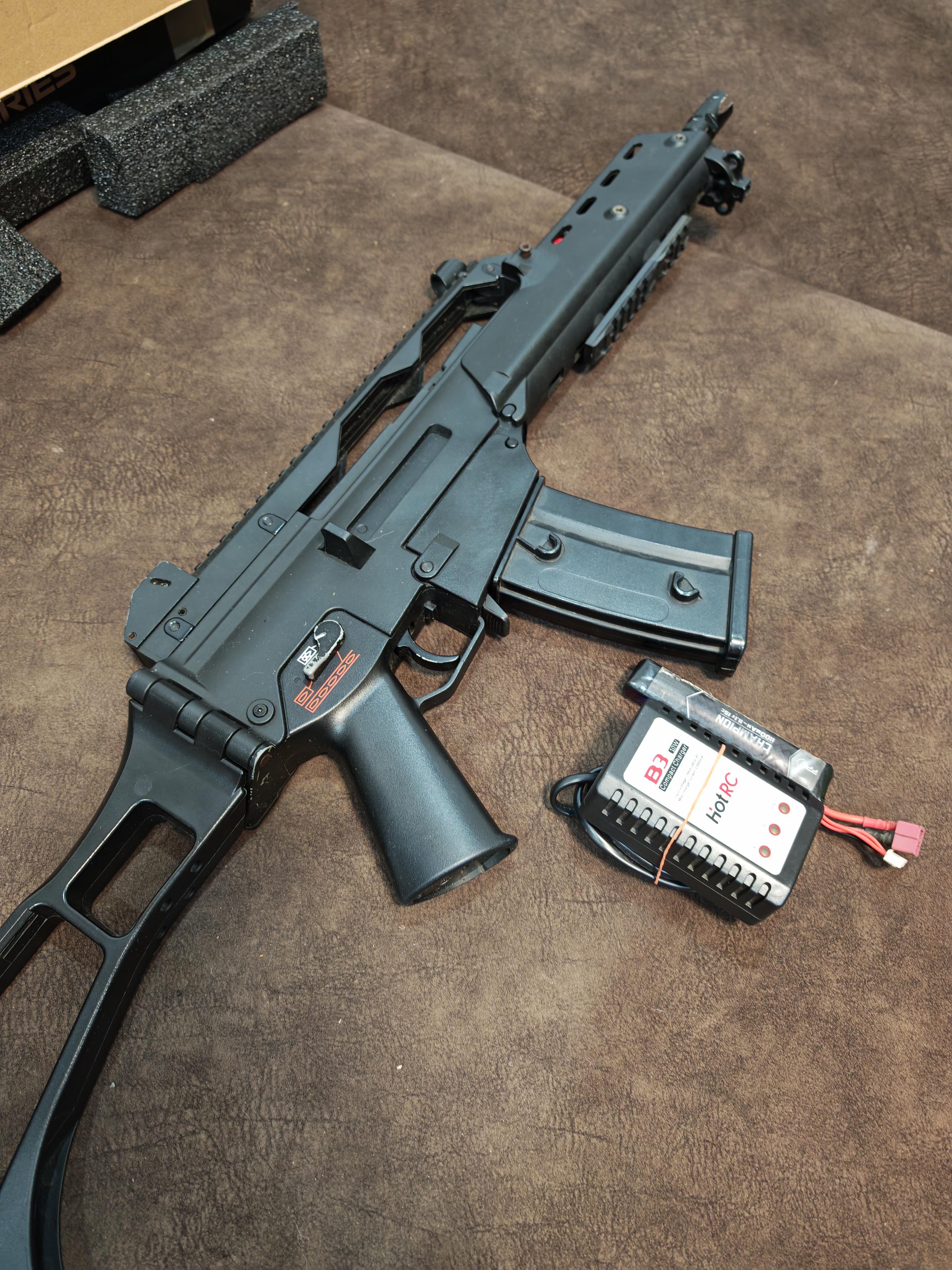 Golden Eagle G36C AEG BB Gun บีบีกัน Airsoft Gun ปืนอัดลม ปืนยาวไฟฟ้า มือสอง