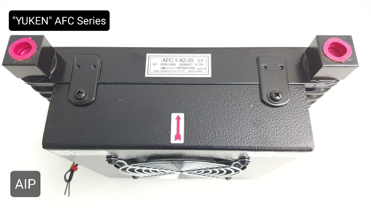 ACF, AFC-1-A2-20 "Yuken" Air Oil Cooler ชุดระบายความร้อน