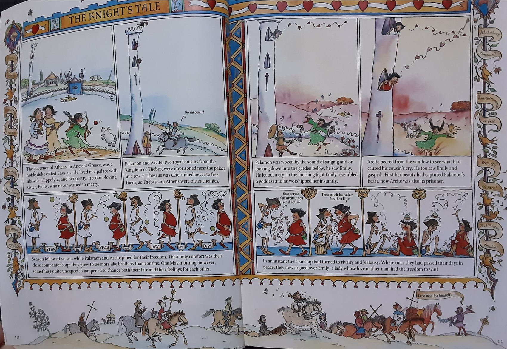 หนังสือนิทานเด็ก ภาษาอังกฤษ ปกอ่อน 🍅🍓Chaucer's Canterbury Tales/Used สภาพ 80-90%