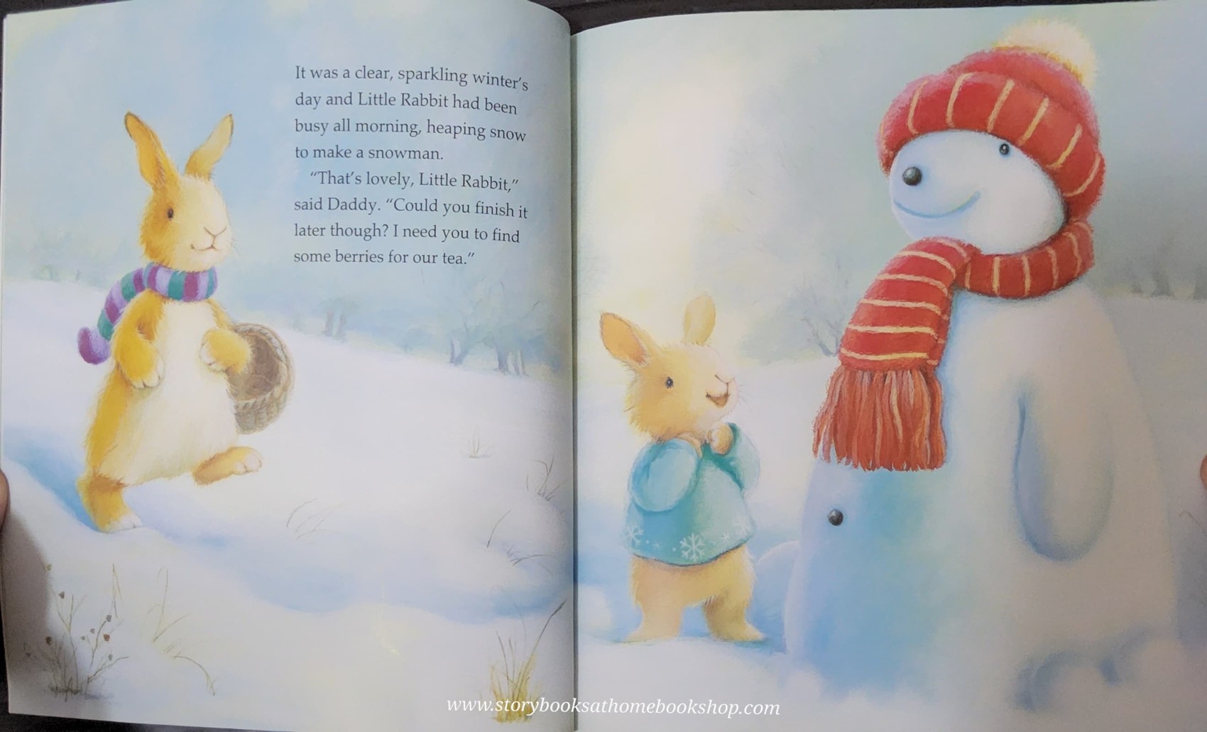 หนังสือนิทานปกอ่อน** ♥️THE MAGICAL SNOWMAN BY CATHERINE WALTERS.ALISON EDGSON