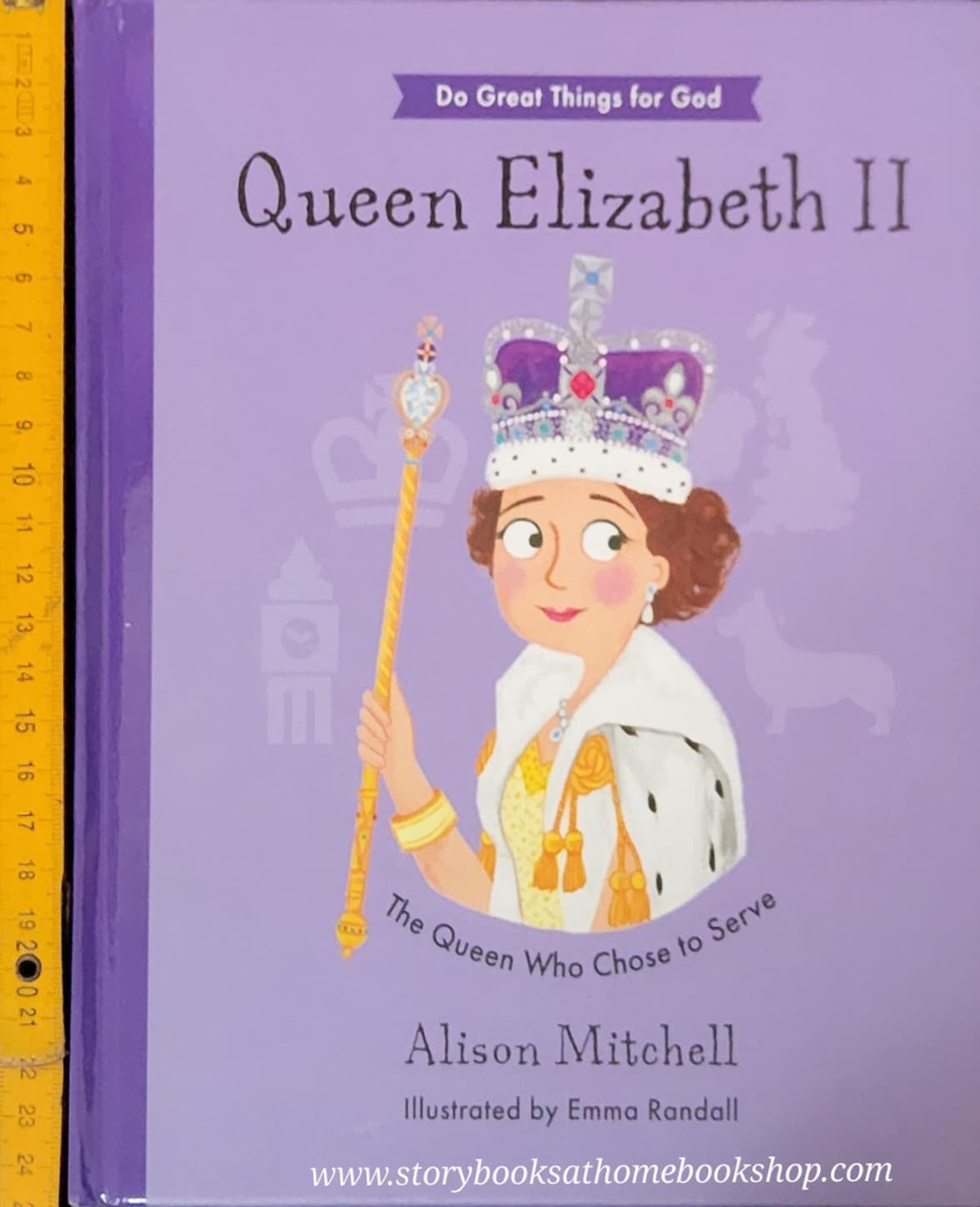 หนังสือนิทานปกแข็ง** ♥️QUEEN ELIZABETH II THE QUEEN WHO CHOSE TO SERVE