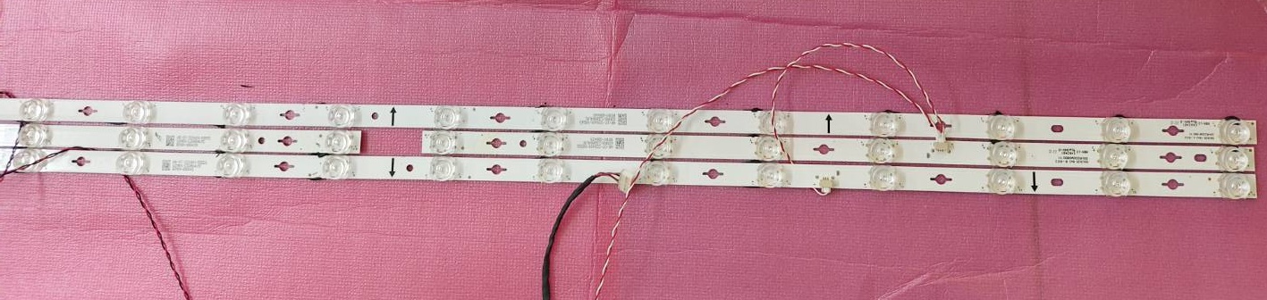 หลอดแบคไลน์ทีวี ทีซีแอล TCL ของแท้ถอดจากเครื่อง รุ่น55C636