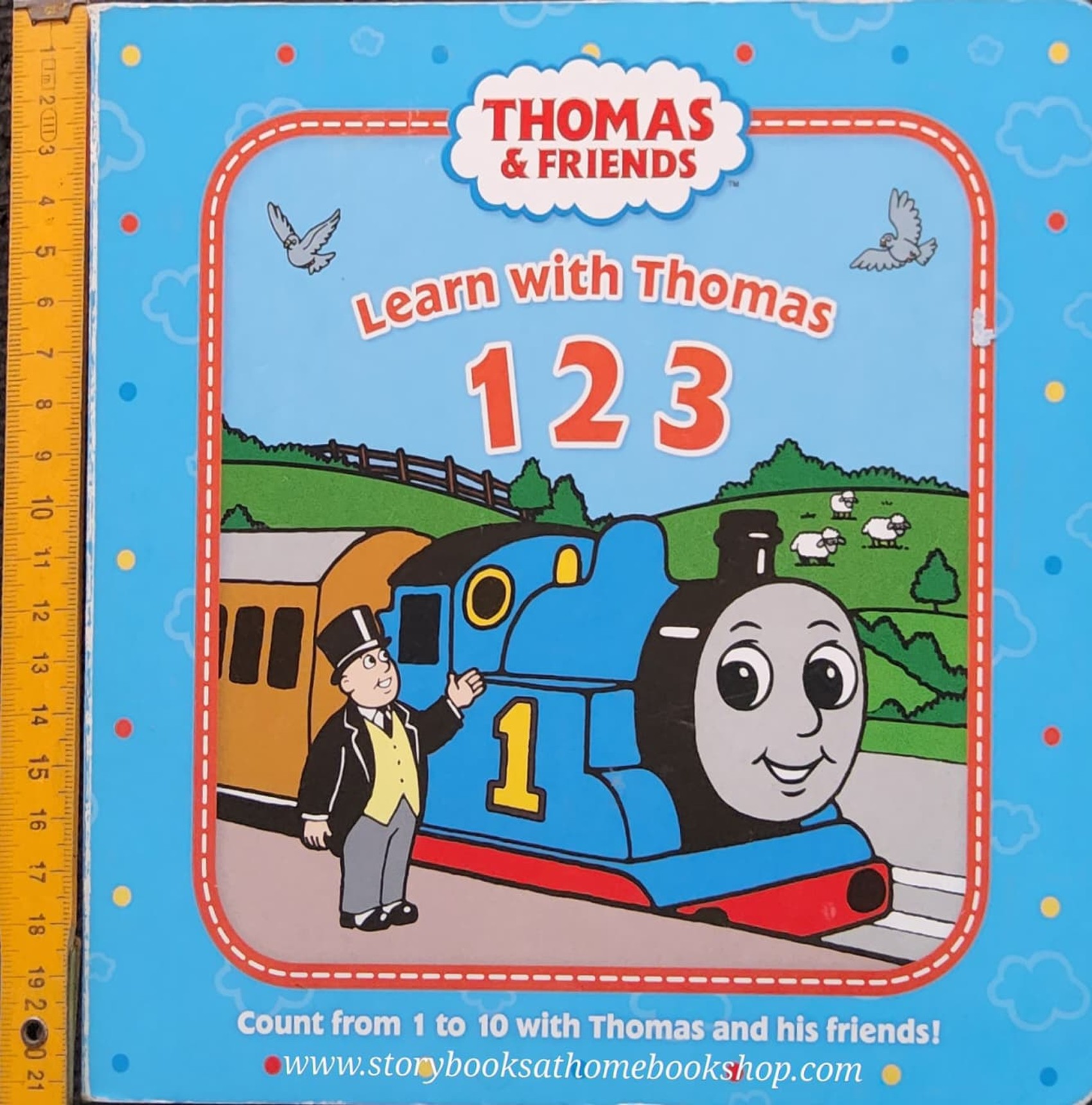 BOARD BOOK** 🍅THOMAS&FRIENDS: LEARN WITH THOMAS 123