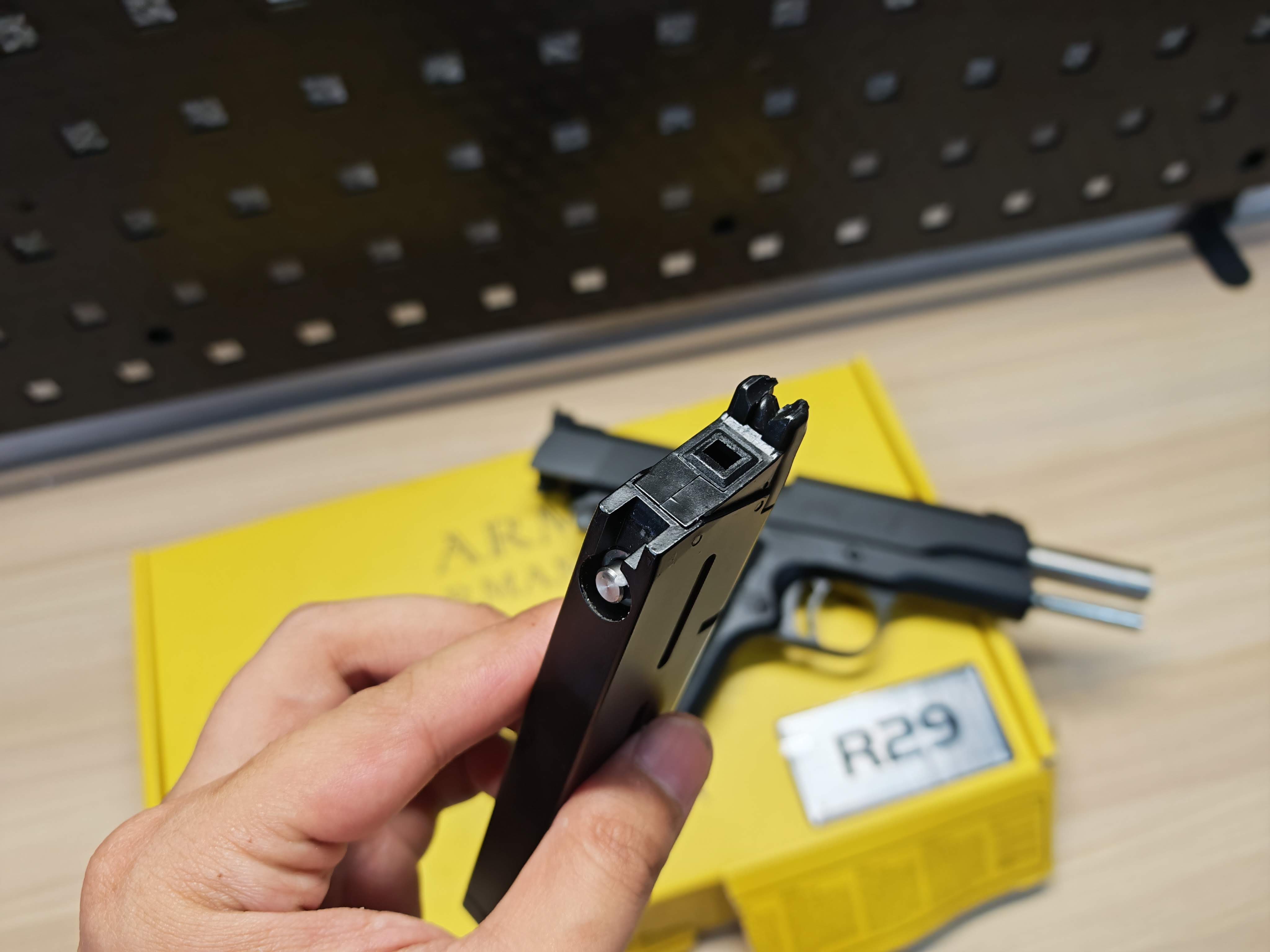 Army Armament R29 M1911 Colt MK IV Series 70 Gold Cup National Match GBB BB Gun บีบีกัน Airsoft Gun ปืนอัดลม ปืนสั้นแก๊ส มือสอง