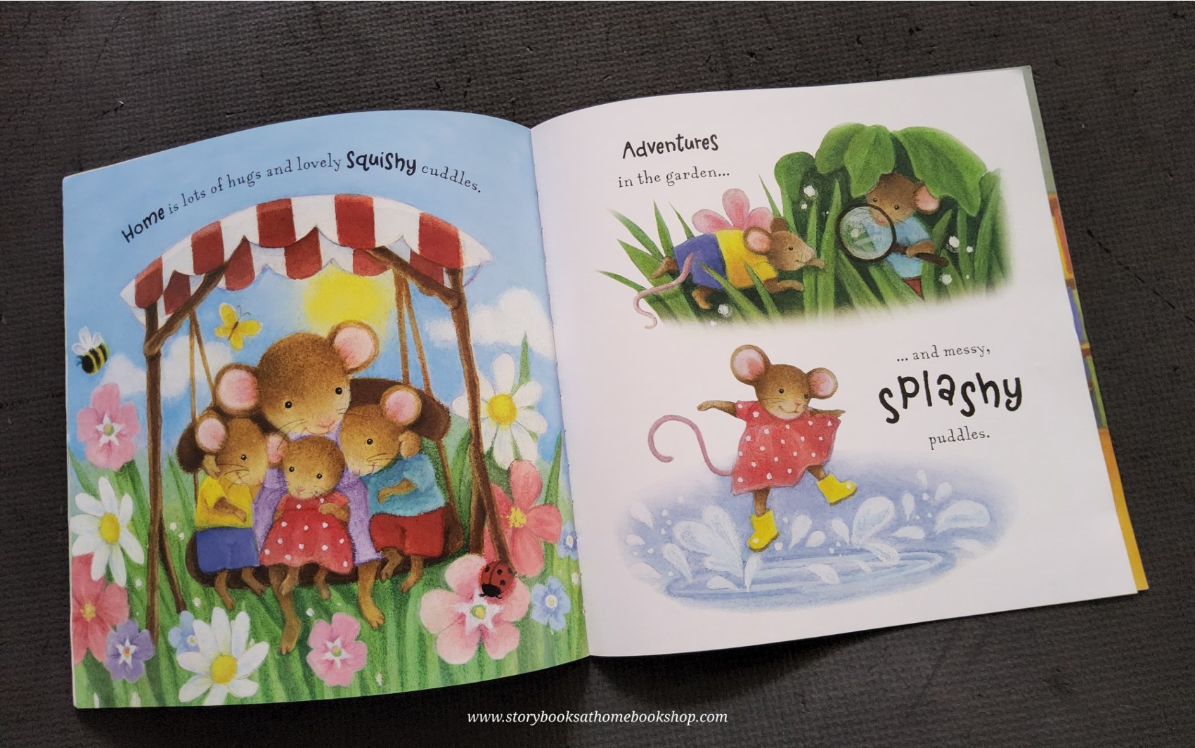 หนังสือนิทานปกอ่อน** 🍅🍅HOME IS WHERE THE HEART IS