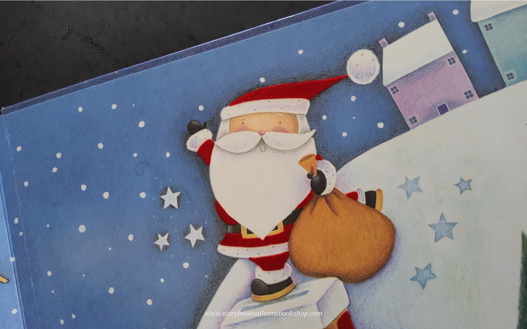 TOUCH AND FEEL BOARD BOOK ** ♥️♥️THE NIGHT BEFORE CHRISTMAS (A SOFT TO TOUCH STORY)