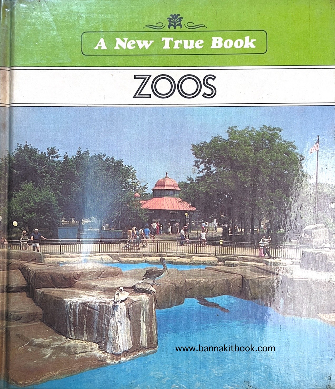 หนังสือภาพสัตว์ - มีภาพฮิปโปแคระ (Zoos, By : Karen Jackbsen).