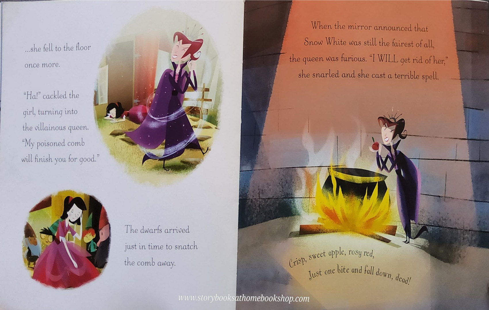 หนังสือนิทานปกอ่อน ** 🍅🍓SNOW WHITE AND THE SEVEN DWARFS