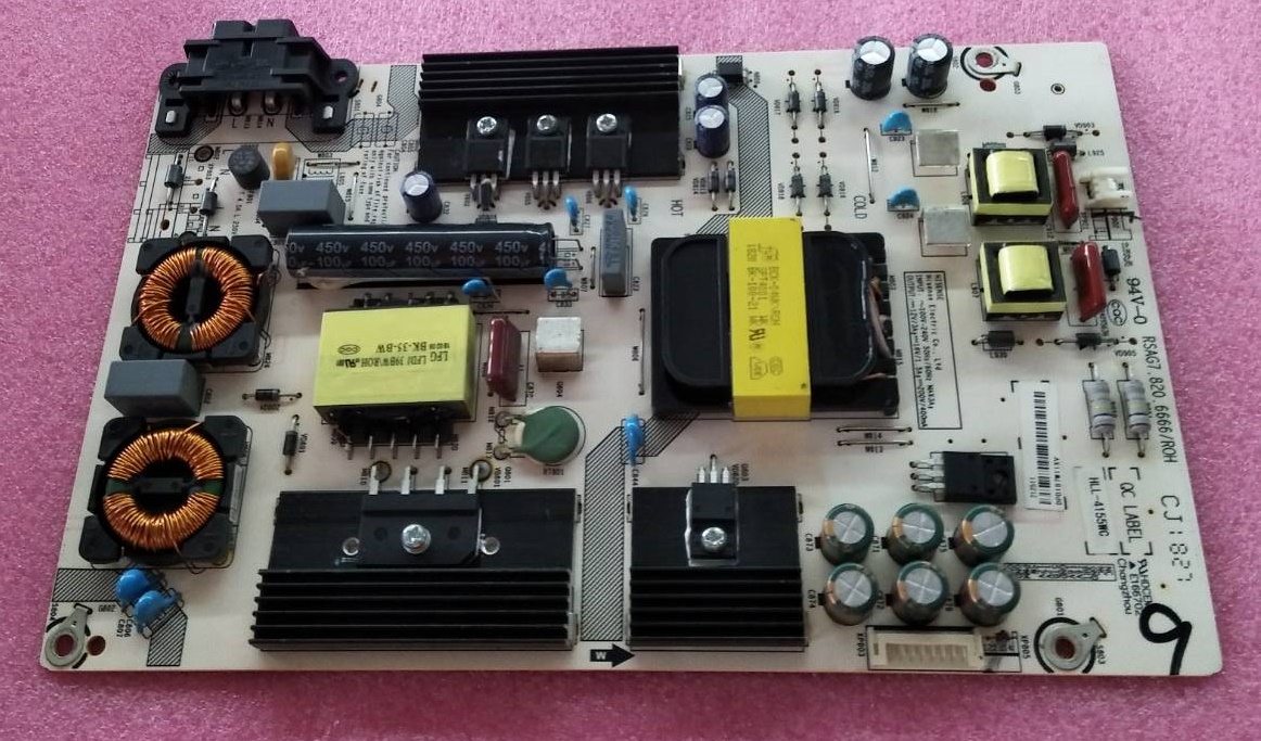 เพาเวอร์ซัพพลายทีวีไฮเซน/ภาคจ่ายไฟทีวีไฮเซน(Power Supply TV HISENSE) อะไหล่แท้#มือสองพร้อมใช้งาน รุ่น50N3000UW*RSAG7.820.6666/ROH