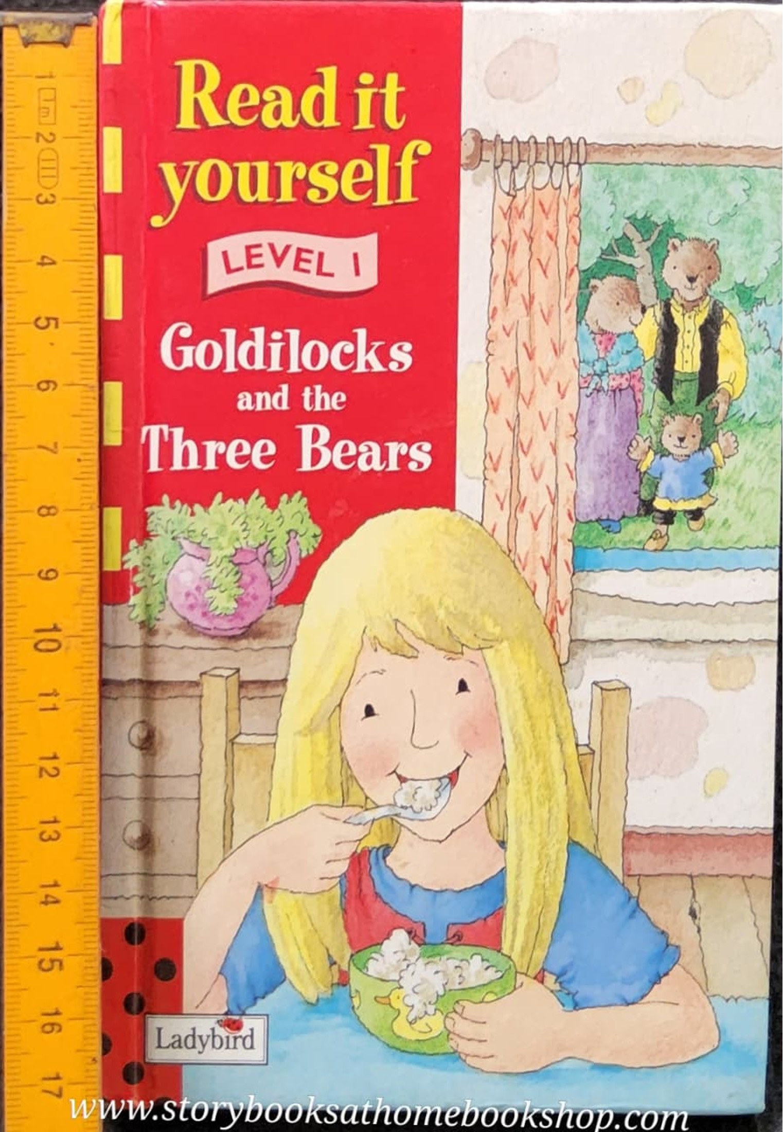 หนังสือนิทานปกแข็ง** 🍅🍅READ IT YOURSELF LEVEL1: GOLDILOCKS AND THE THREE BEARS