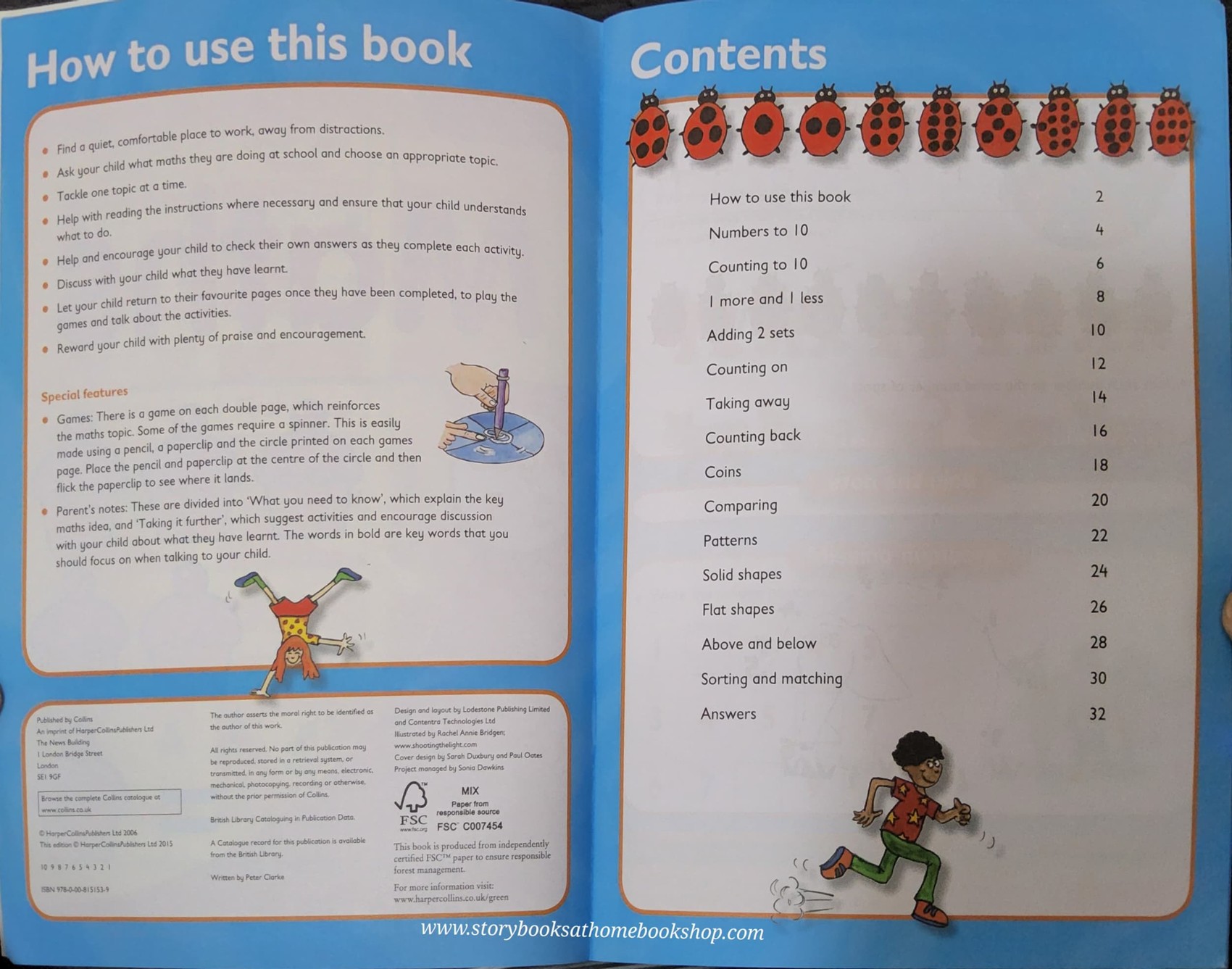 PRACTICE BOOK** ♥️COLLINS EASY LEARNING MATHS :AGE 3-5 YEARS