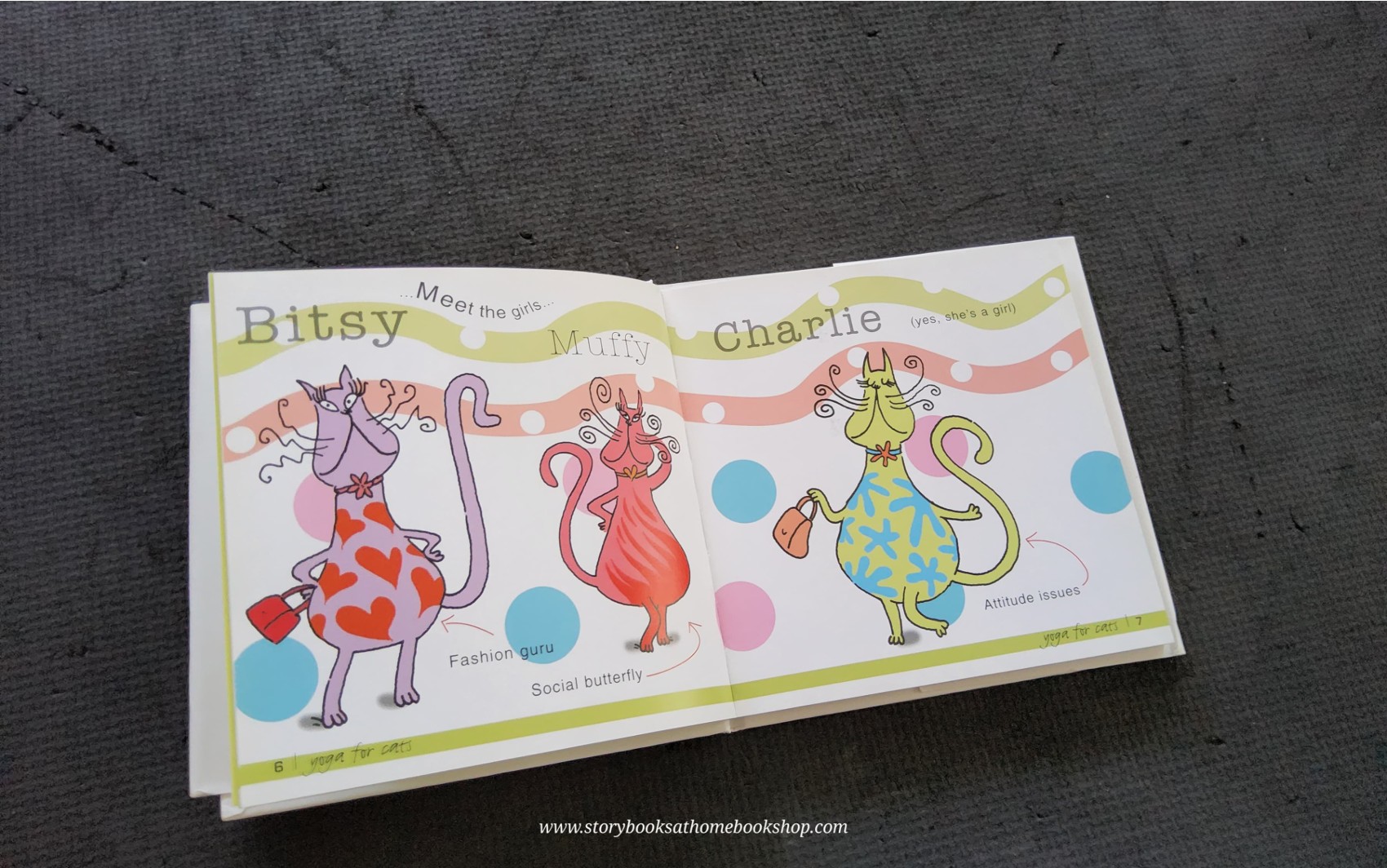 หนังสือนิทานปกแข็ง** 🍅🍓YOGA FOR CATS