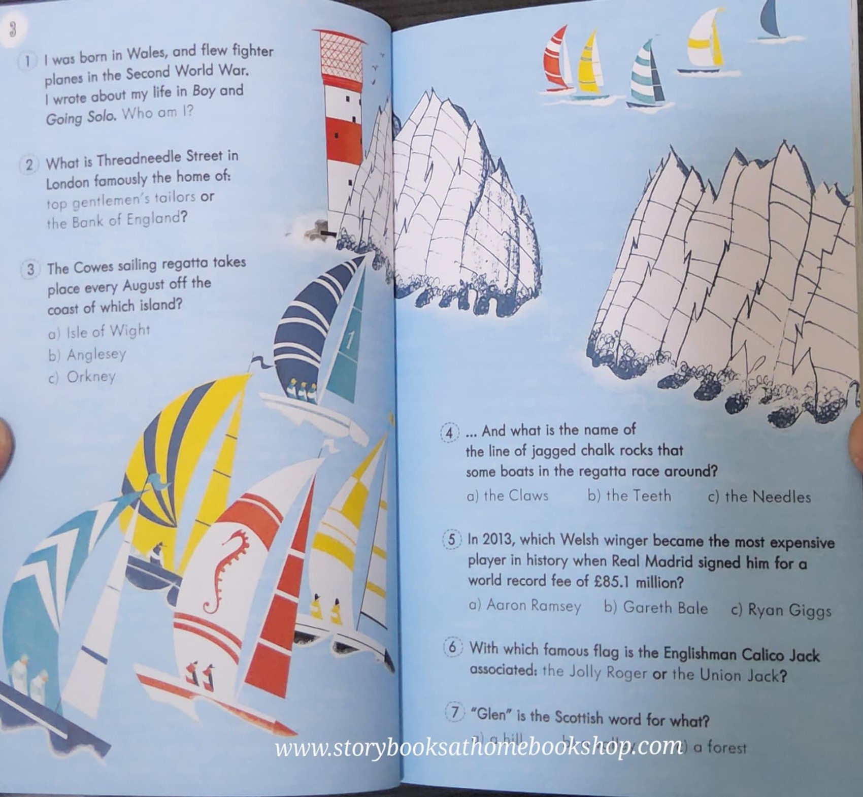 KNOWLEDGE QUIZ BOOK ** ð
ð
USBORNE GREAT BRITAIN QUIZ BOOK