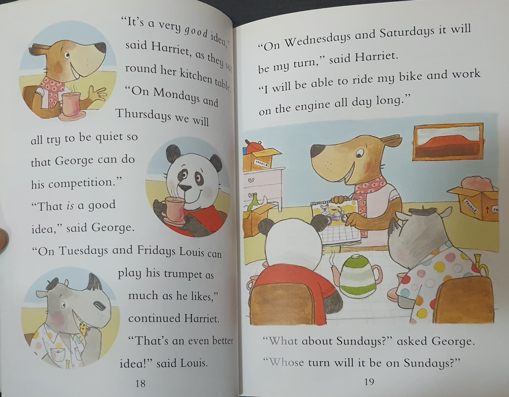 หนังสือนิทานปกอ่อน** 🍅I AM READING:NOISY NEIGHBOURS BY NICOLA MOON