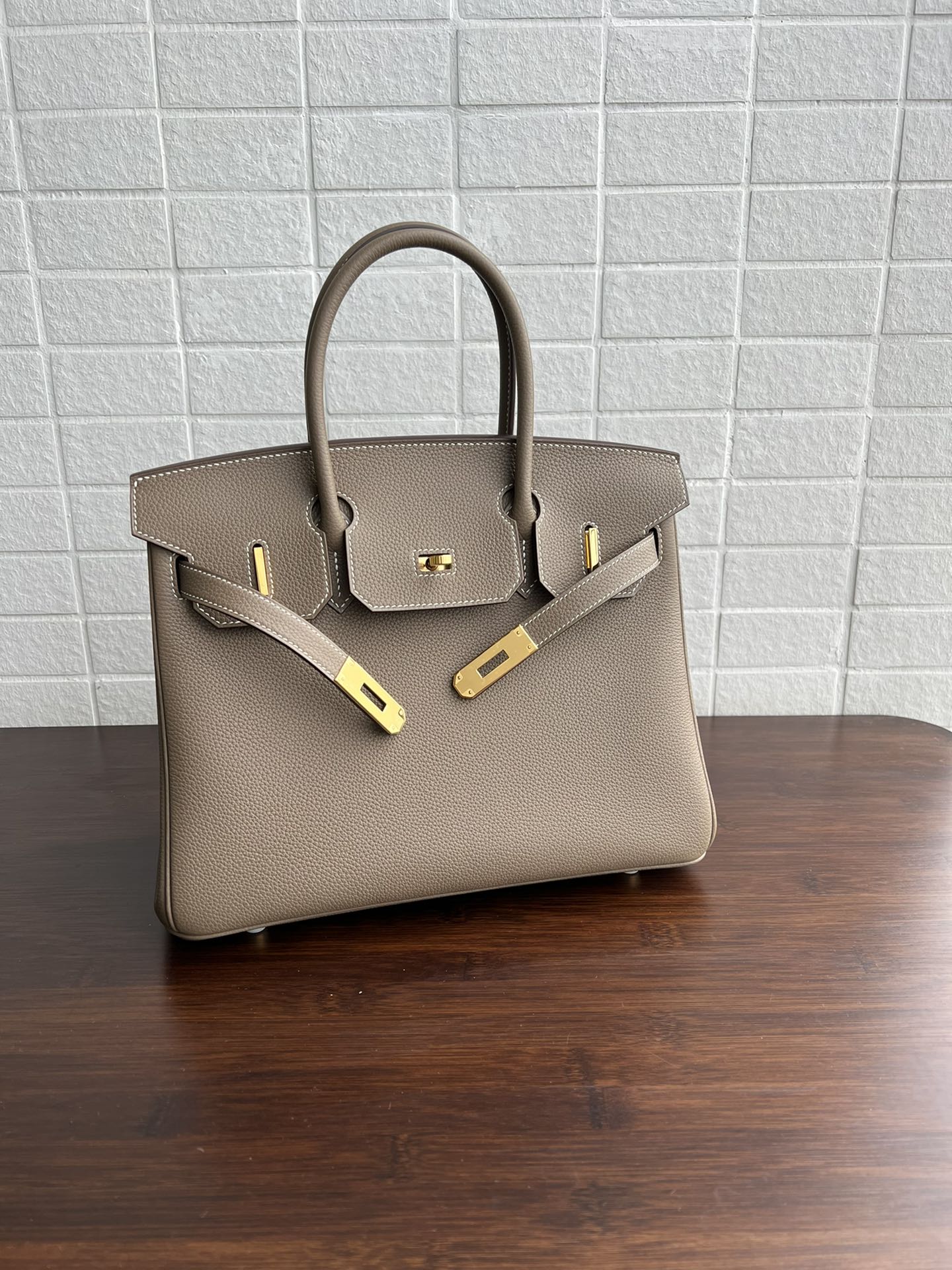 [Pre-order]Hermes Togo Birkin30 Etoupe สวยอมตะ หนังoriginal TOGO งาน full handmade 100% คุณภาพ VIP เกรดดีที่สุด