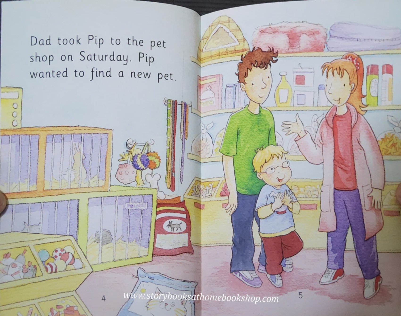 หนังสือนิทานปกอ่อน** ♥️START READING:PIP'S PETS: A NEW PET