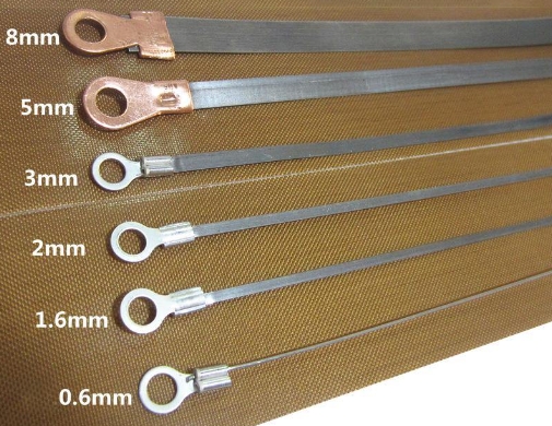 ลวดความร้อน เครื่องซีลมือกด หนา 3 มม. ยาว 20,30,40 ซม.