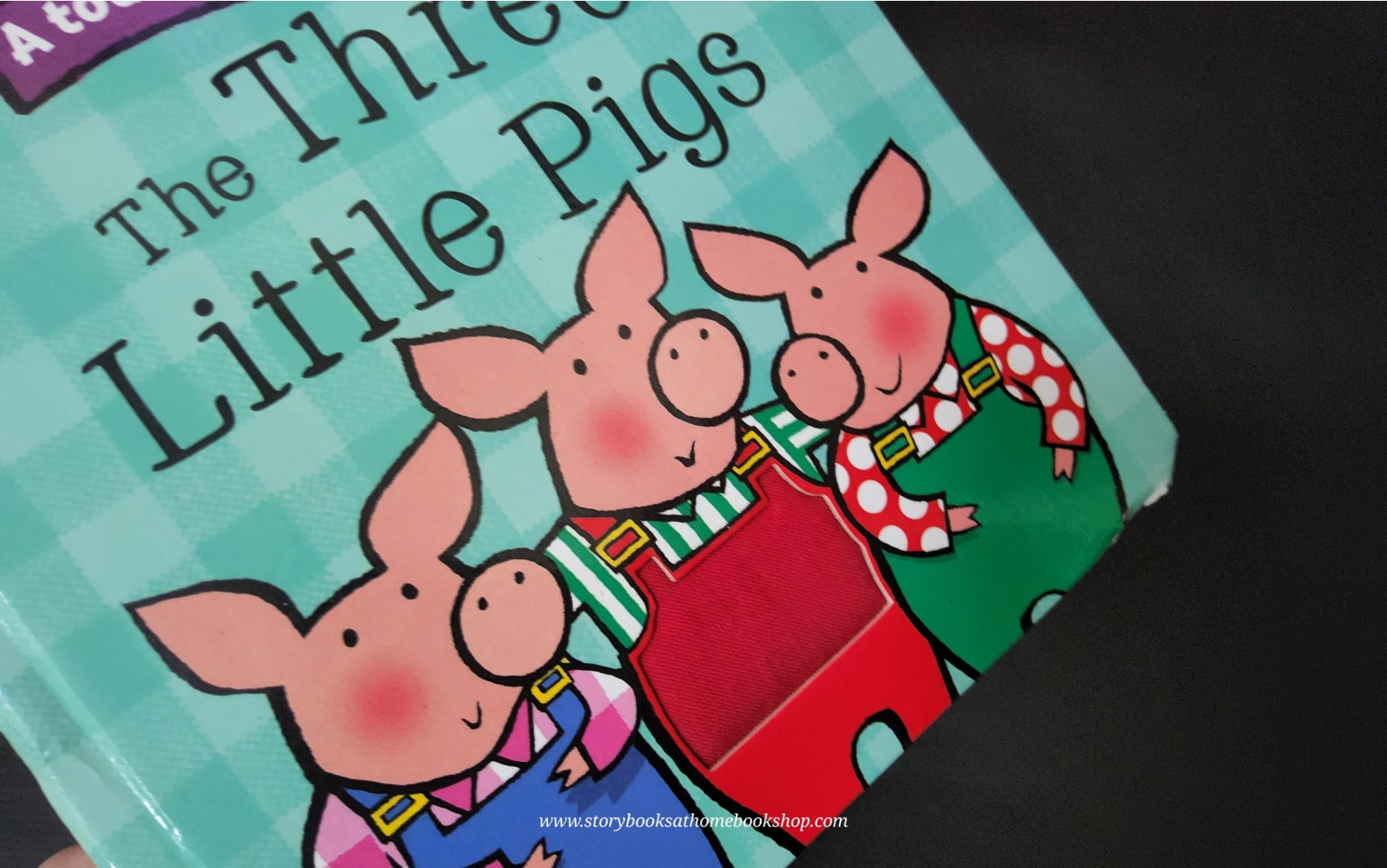 TOUCH BOARD BOOK** 🍅🍅THE THREE LITTLE PIGS