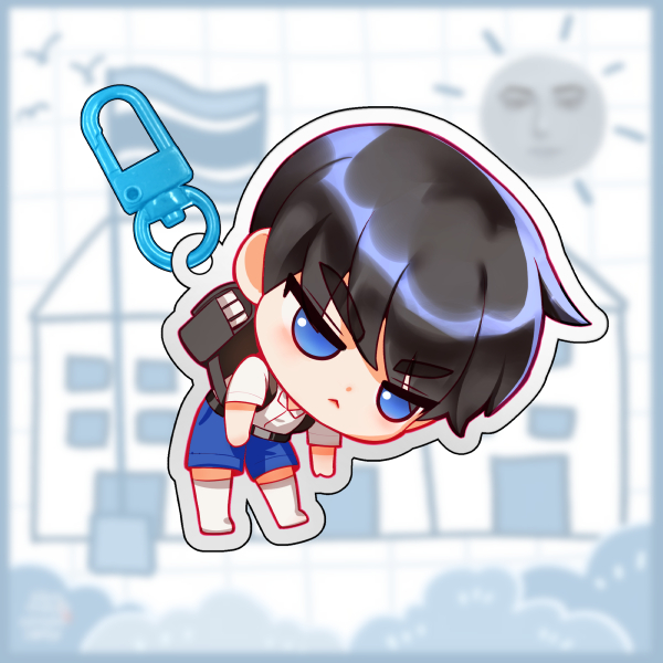 Pre-Order พวงกุญแจอะคริลิค น้องเชษไม่อยากไปเรียน