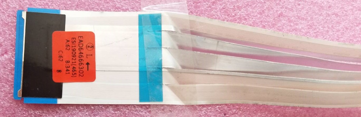 สายแพทีวี LG (แอลจี) ของแท้ถอดจากเครื่อง พาร์ท EAD64666302 ใช้ได้กับหลายรุ่นที่พาร์ทตรงกัน