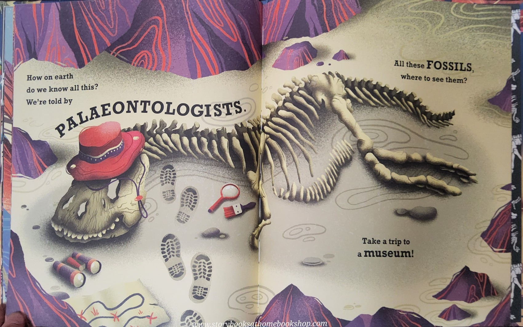 KNOWLEDGE BOOK** ♥️THE BEASTS BENEATH OUR FEET A PREHISTORIC POEM