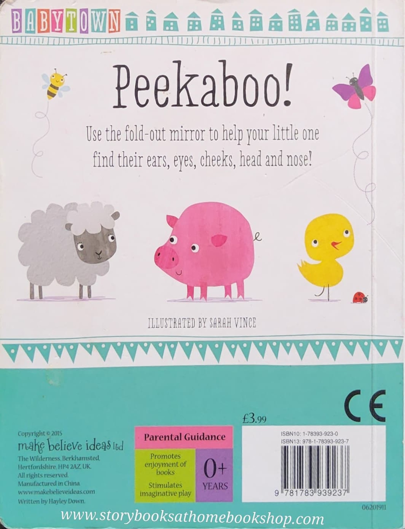 BOARD BOOK ** ð
ðPEEKABOO! A FUN MIRROR GAME