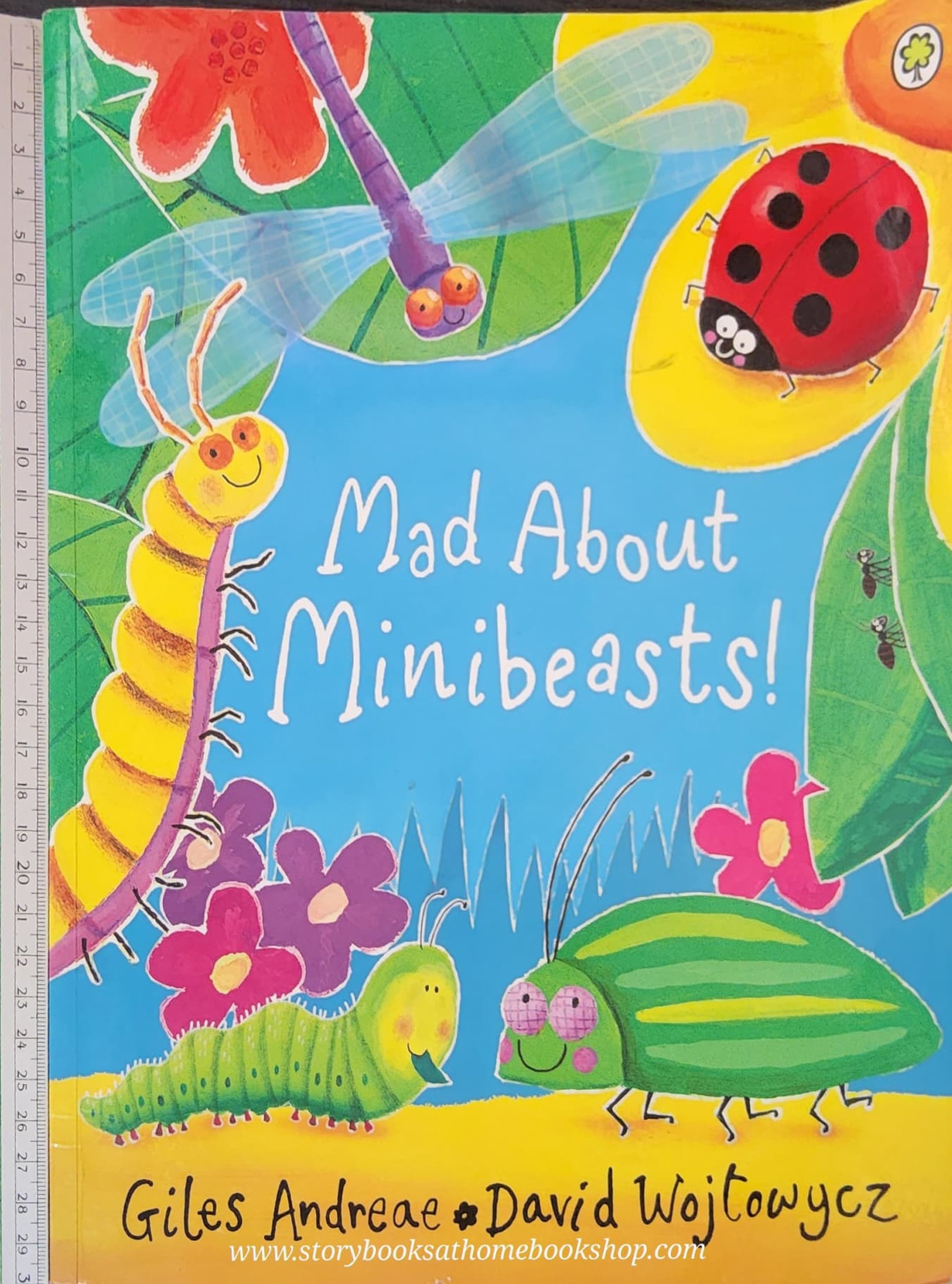 หนังสือนิทานปกอ่อน** 🍅🍅MAD ABOUT MINIBEASTS!