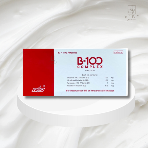 Vitamin B-100 Complex / (1 กล่อง / 5 แผง)