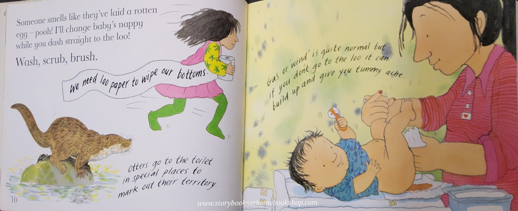 หนังสือนิทานปกอ่อน** 🍅🍓WONDERWISE:A BOOK ABOUT KEEPING CLEAN,WASH,SCRUB,BRUSH!