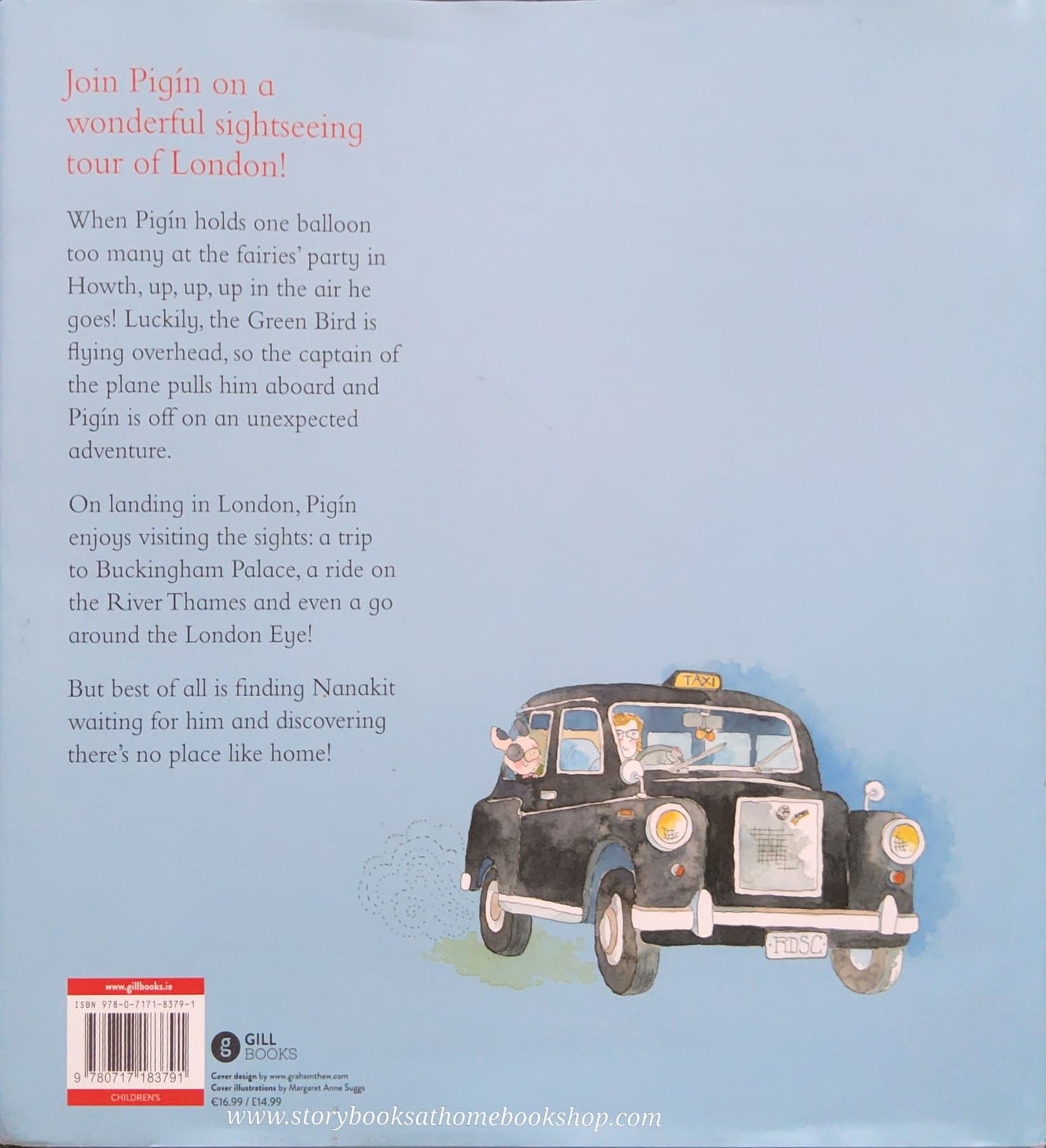 หนังสือนิทานปกแข็ง ** ♥️♥️PIGIN'S UNEXPECTED ADVENTURE BY KTHLEEN WATKINS