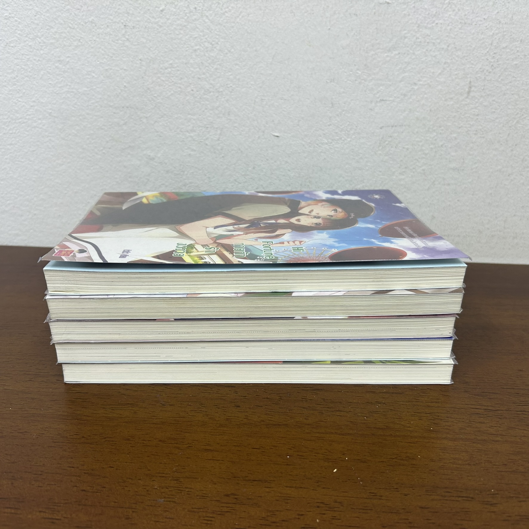 Set Hi ของ บิวบิว - Hi Kiss/ Hi Breakfast/ Hi Fortune/ Hi Sweetheart/ Hi Destiny รวม 5 เล่ม (มือสอง) นิยาย แจ่มใส