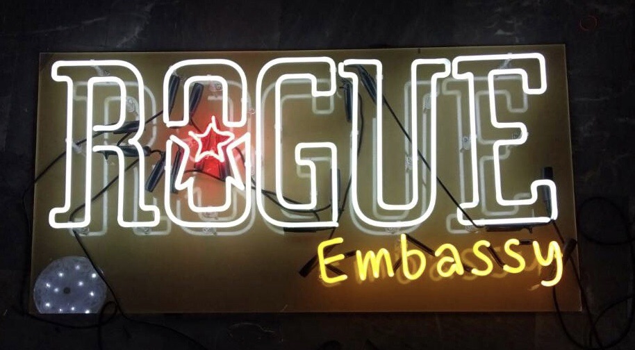 #ป้ายไฟนีออนดัดหลอดแก้ววินเทจ