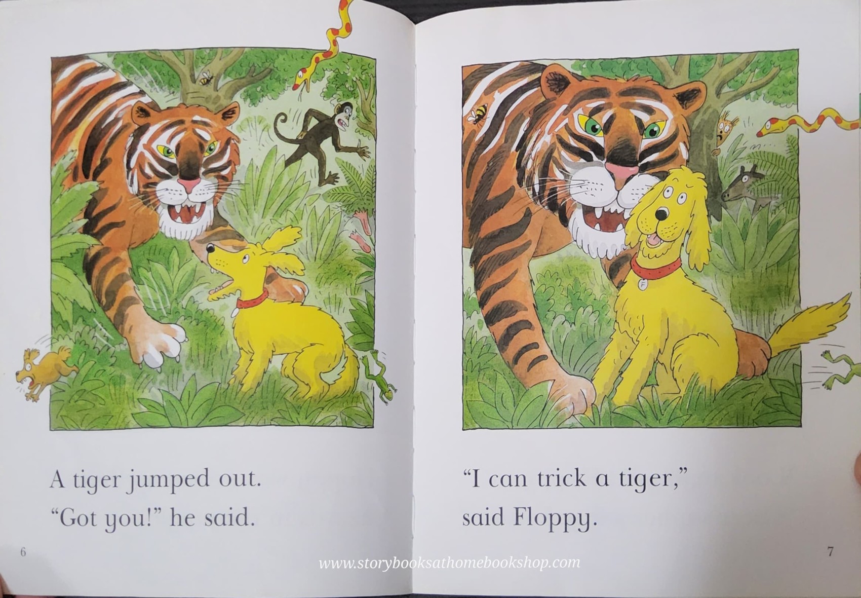 หนังสือนิทานปกอ่อน READ AT HOME 2b:I CAN TRICK A TIGER