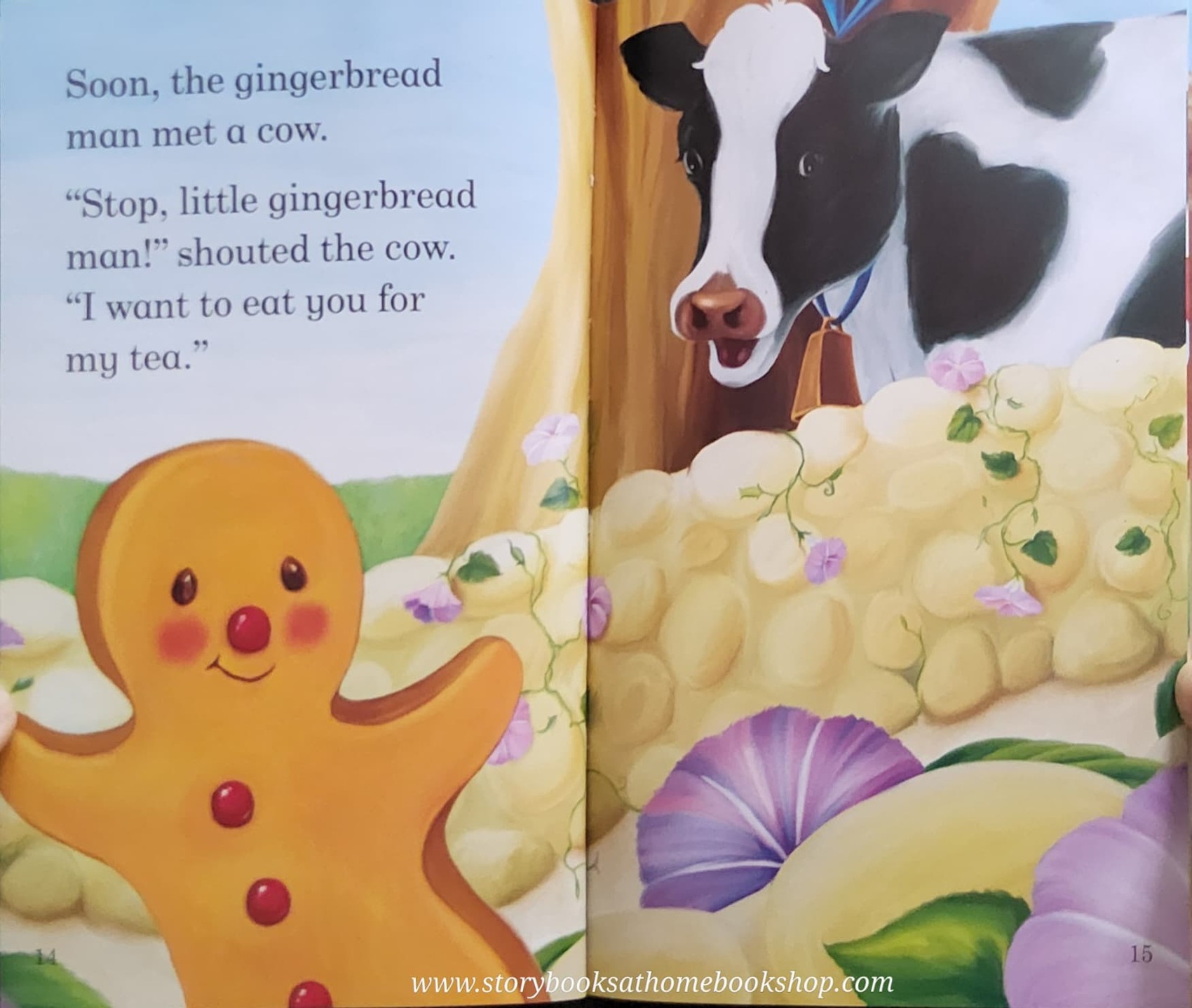 หนังสือนิทานปกอ่อน** 🍅READ IT YOURSELF:THE GINGERBREAD MAN LEVEL