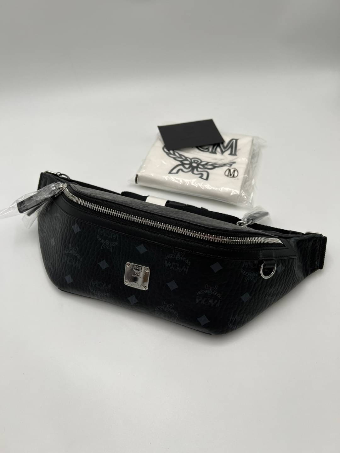 New Mcm belt bag size medium