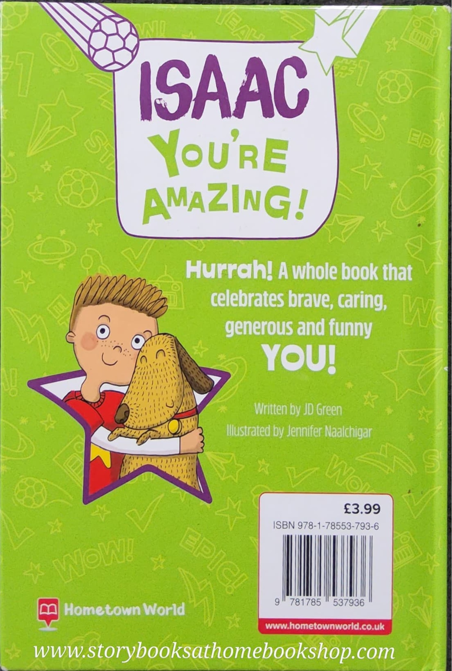 หนังสือนิทานปกแข็ง** ♥️ISAAC YOU'RE AMAZING