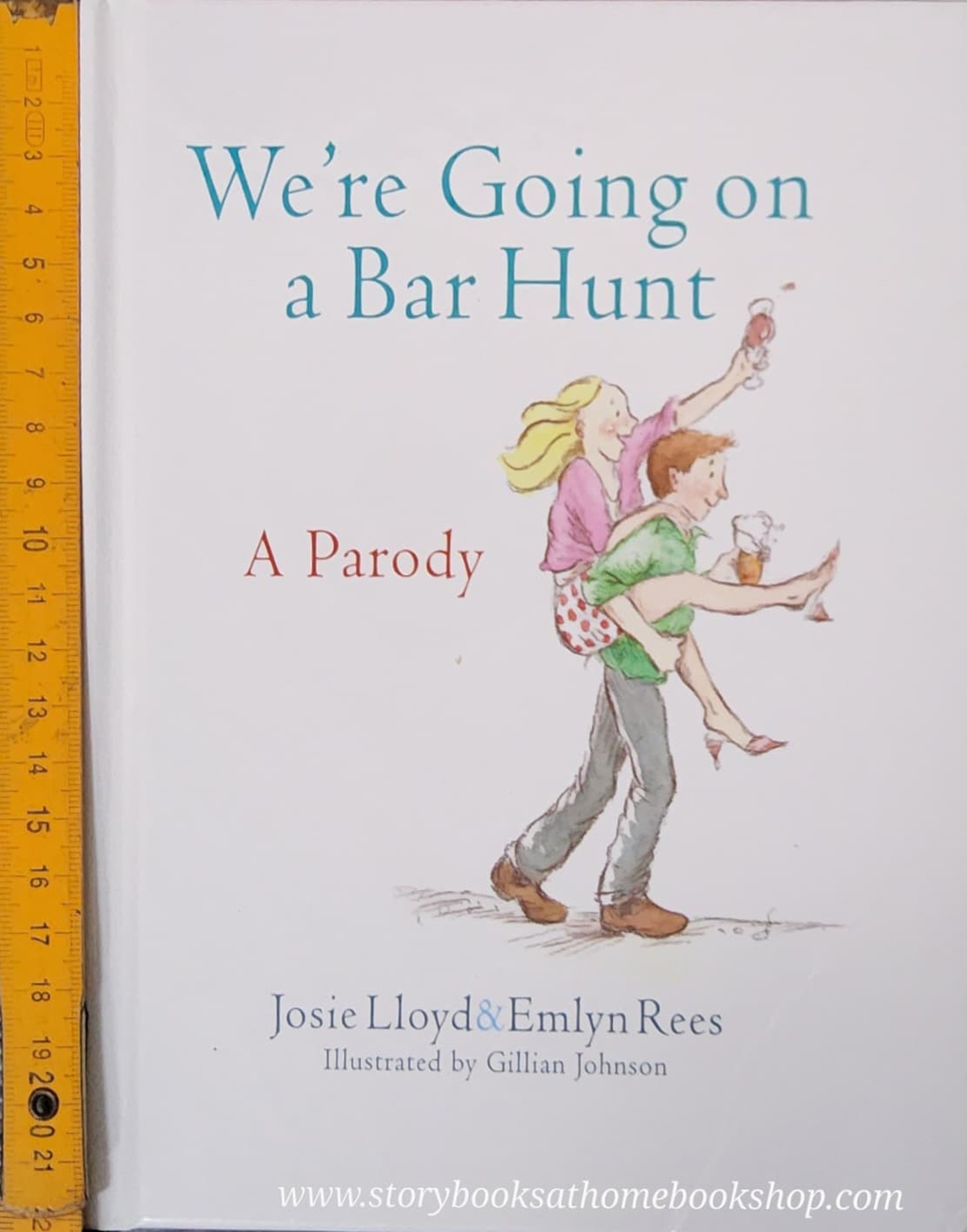 หนังสือนิทานปกแข็ง** 🍅🍓WE'RE GOING ON A BAR HUNT A PARODY BY JOSIE LLOYD&EMLYN REES