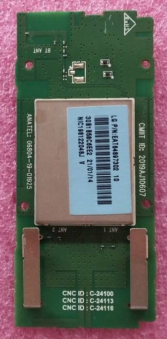 ตัวรับสัญญาณWifi LG(แอลจี) อะไหล่แท้/ของถอด พาร์ทEAT64897302