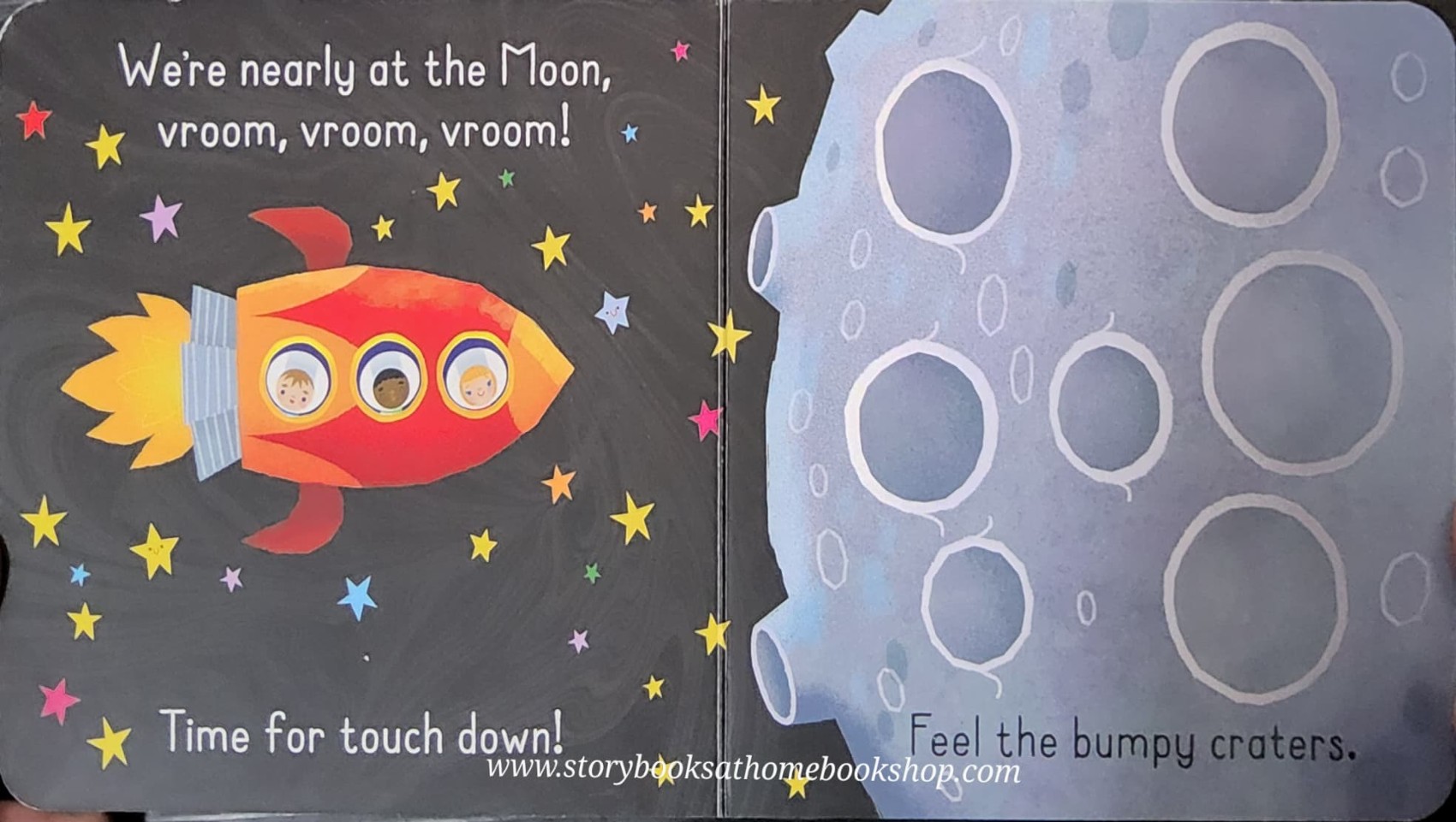 BOARD BOOK** 🍅🍓SPACE BABY:ZOOM THE MOON