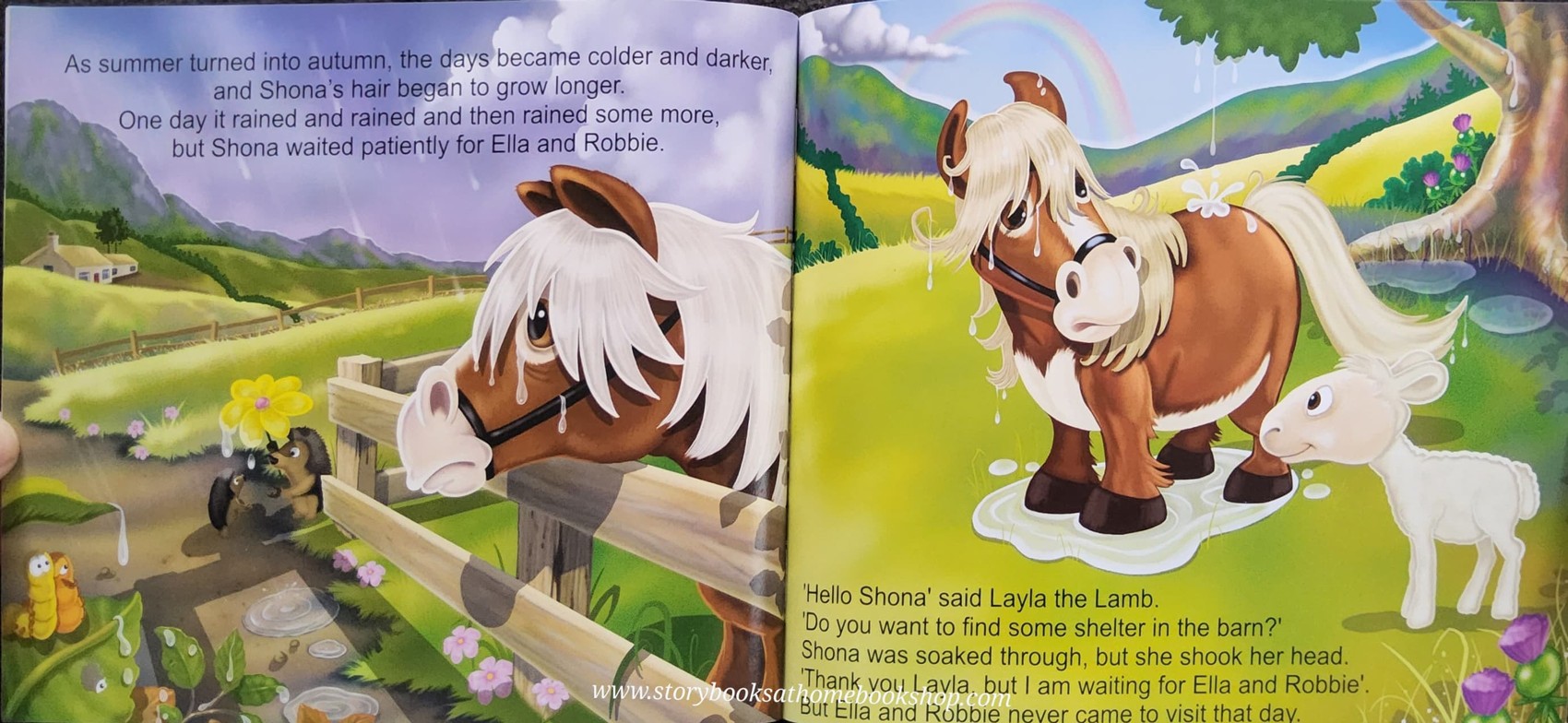 หนังสือนิทานปกอ่อน** 🍅Shona THE SHETLAND PONY