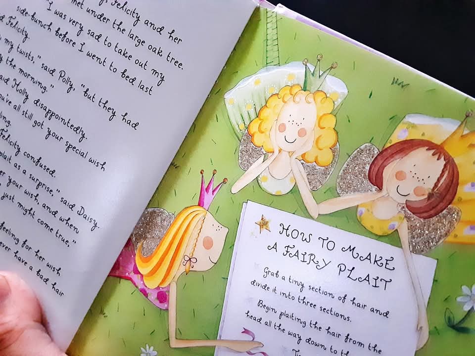 หนังสือนิทานปกแข็ง** 🍅🍓felicity Wishes Hair Magic