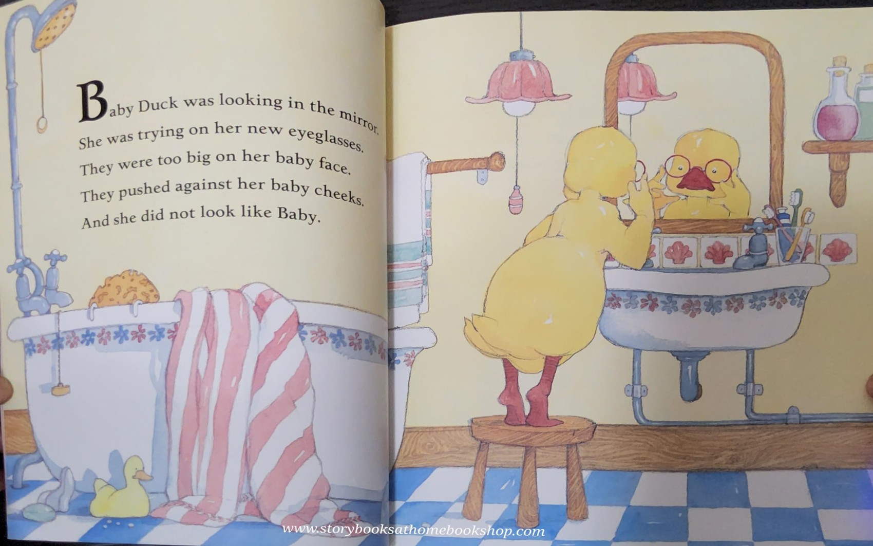 หนังสือนิทานปกอ่อน ** 🍅🍓Baby Duck and the New Eyeglasses by Amy Hest