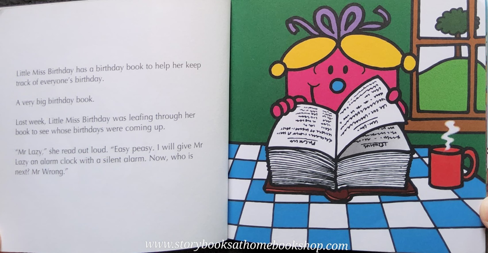 หนังสือนิทานปกอ่อน** 👉LITTLE MISS&MR.MEN👍 🍅🍅LITTLE MISS BIRTHDAY by Roger Hargreaues