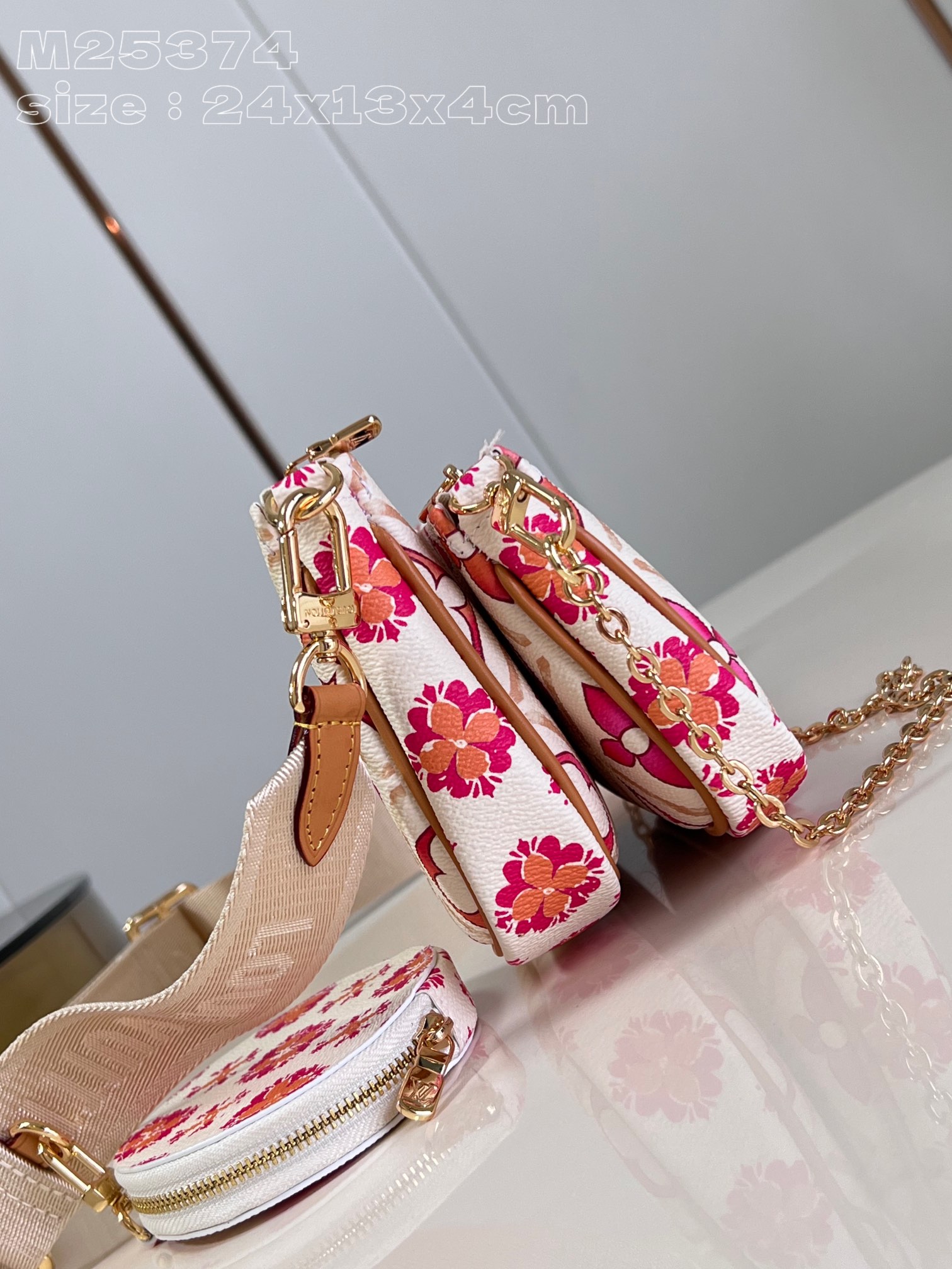 [Pre-order]กระเป๋าหลุยส์ วิตตอง รุ่น Multi Pochette Accessoires M25374 Handbags เกรด VIP คุณภาพที่ดีที่สุด