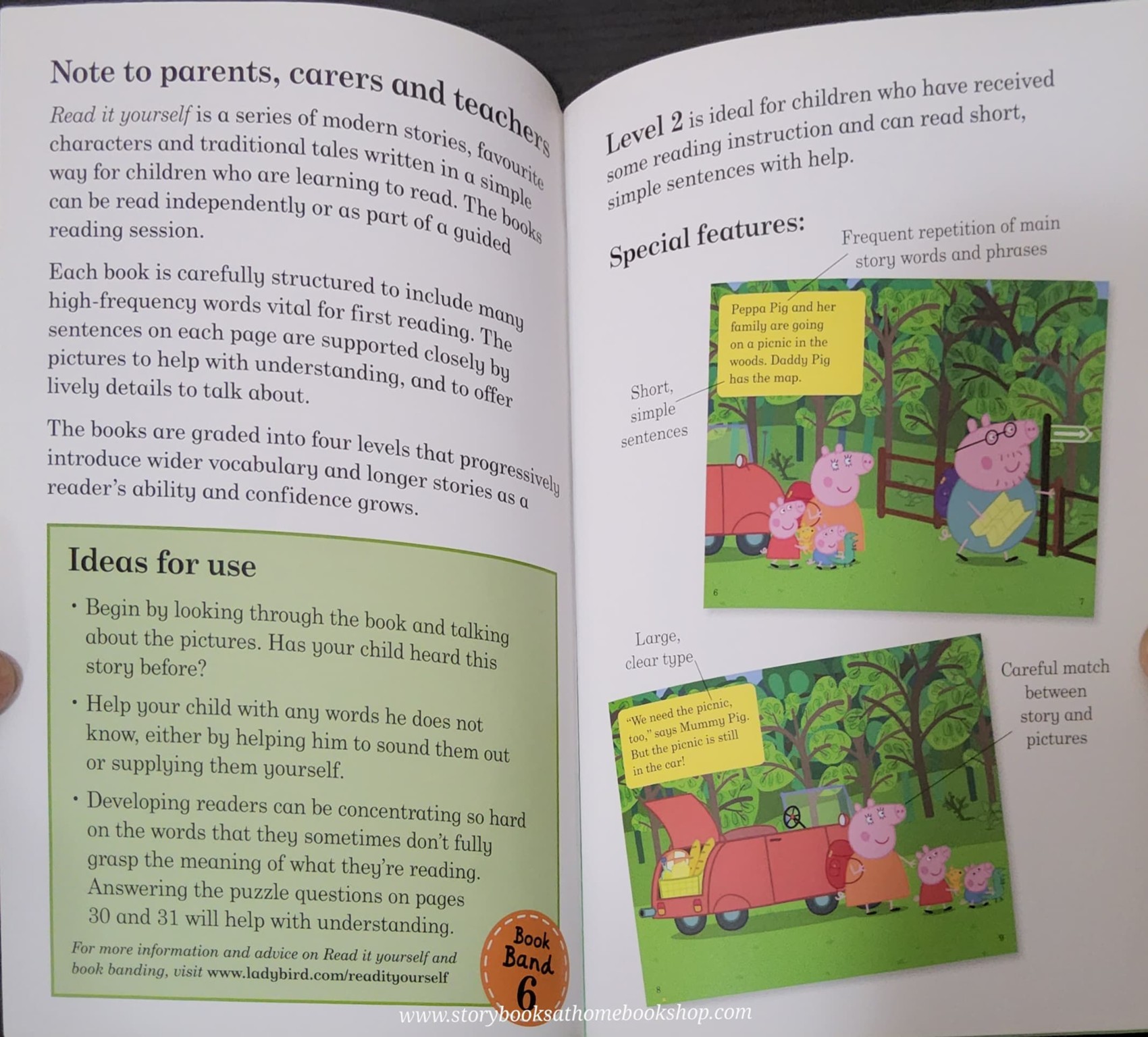 หนังสือนิทานปกอ่อน** 🍅🍓READ IT YOURSELF:PEPPA PIG NATURE TRAIL LEVEL2
