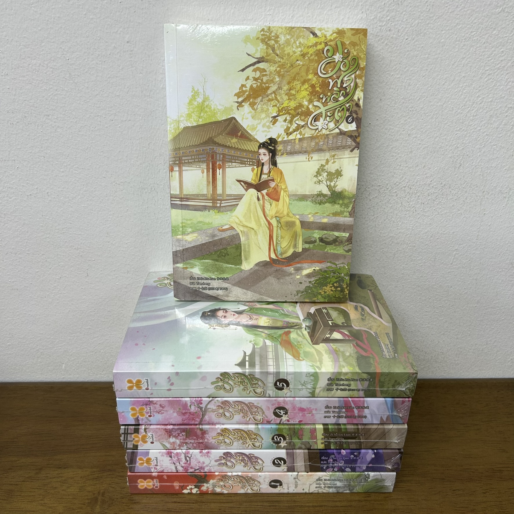 ชุด ยอดพธูพลิกชะตา เล่ม 1-6 จบ ... จื่อซูหลิวเหลียน (มือหนึ่งซีล) นิยาย แปลจีน หอมหมื่นลี้