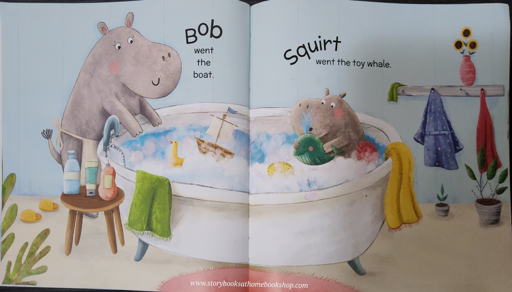 หนังสือนิทานปกอ่อน** 🍅🍓NOISY BATHTIME