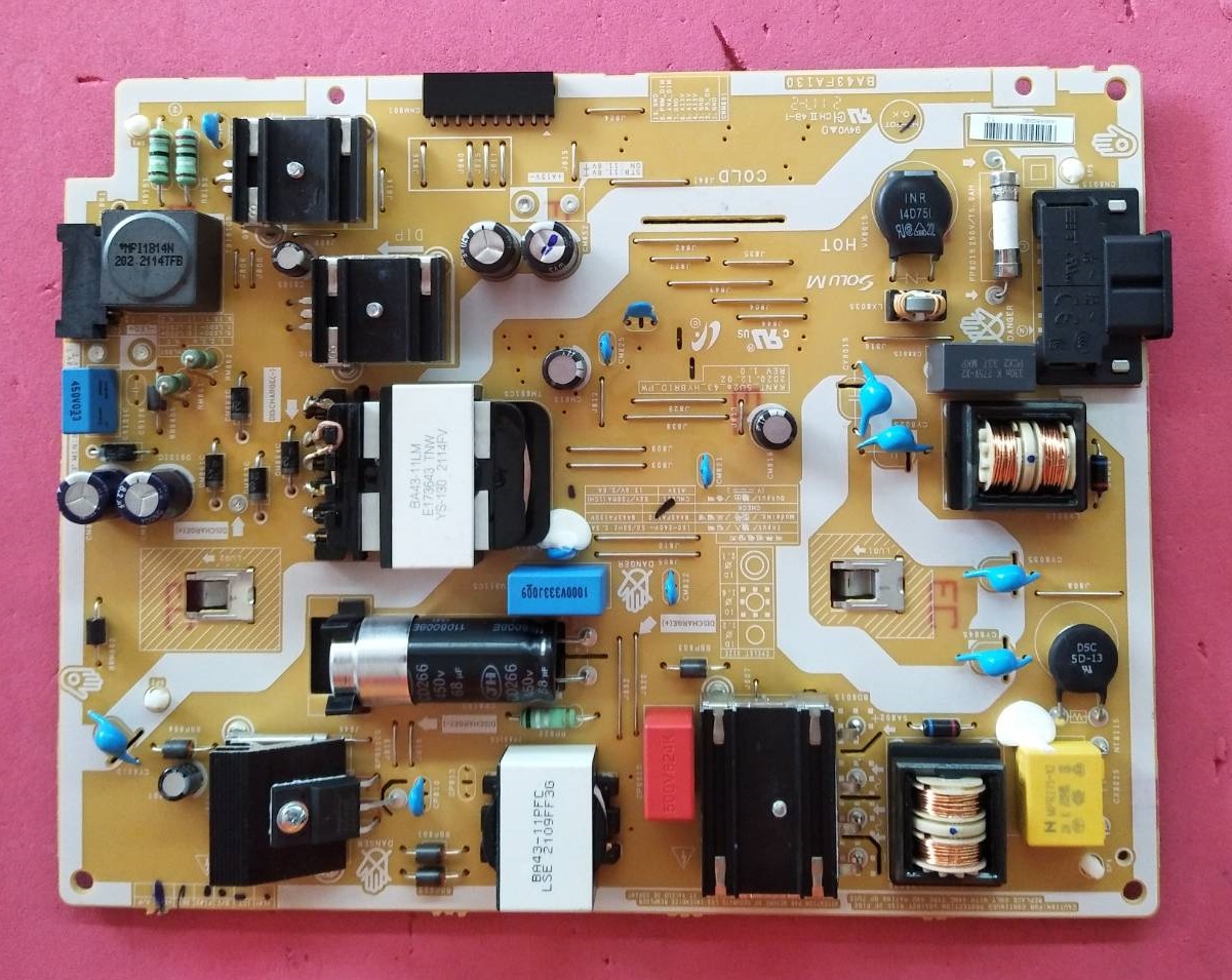 เพาเวอร์ซัพพลายทีวีซัมซุง (SAMSUNG)ของแท้ถอดจากเครื่อง รุ่นUA43AU7700KXXT BA43FA130