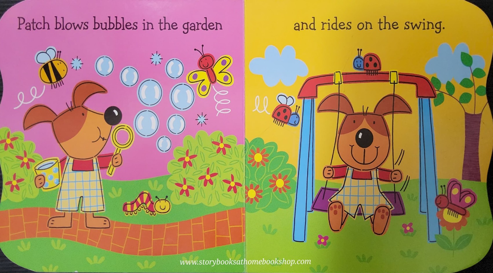 BOARD BOOK ** 🍅🍓A DAY WITH PATCH