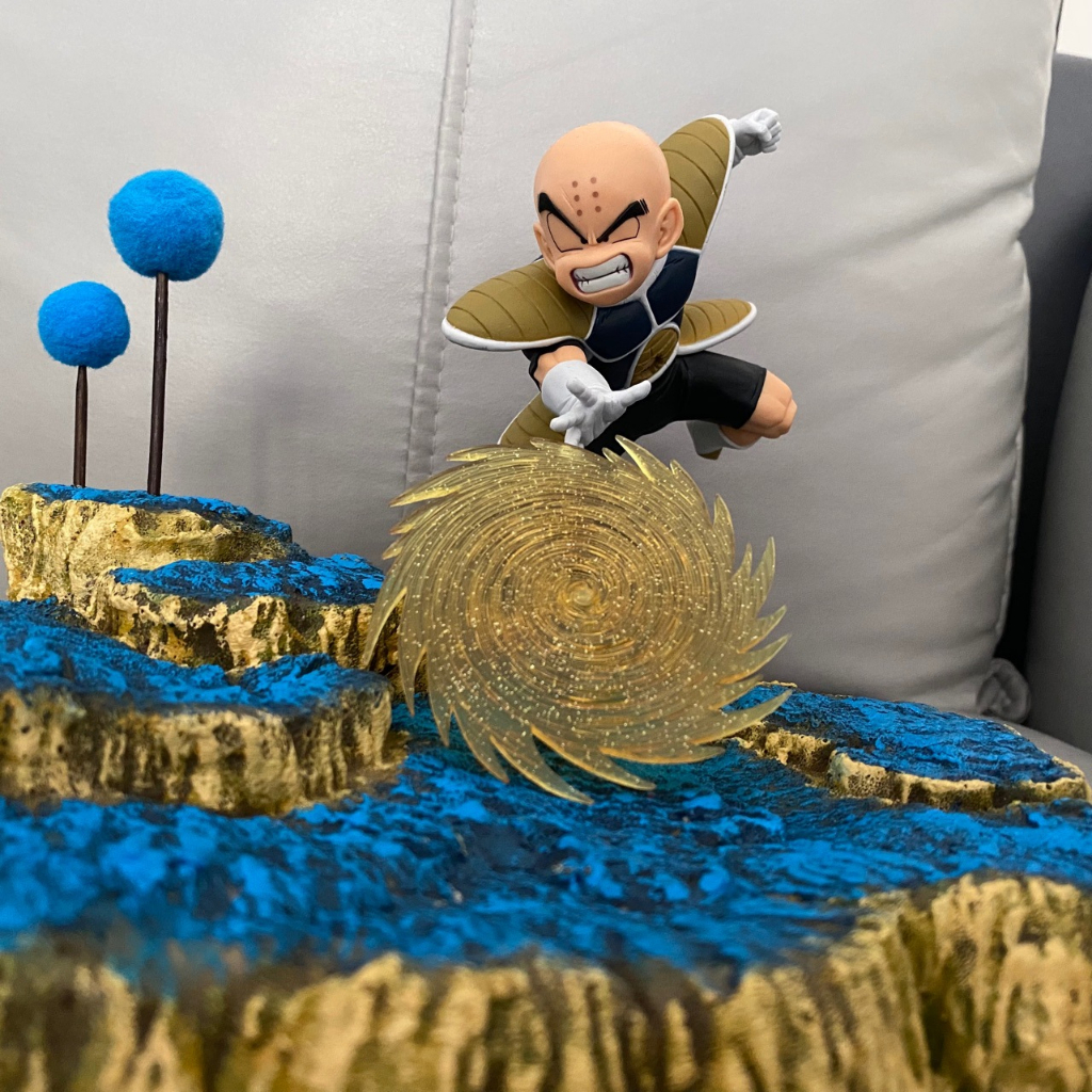 DB002ฉากพื้นดาวนาเม็ก ฉากดราก้อนบอล ไดโอราม่า งานเรซิ่น GK Resin Diorama Namek Dragon Ball